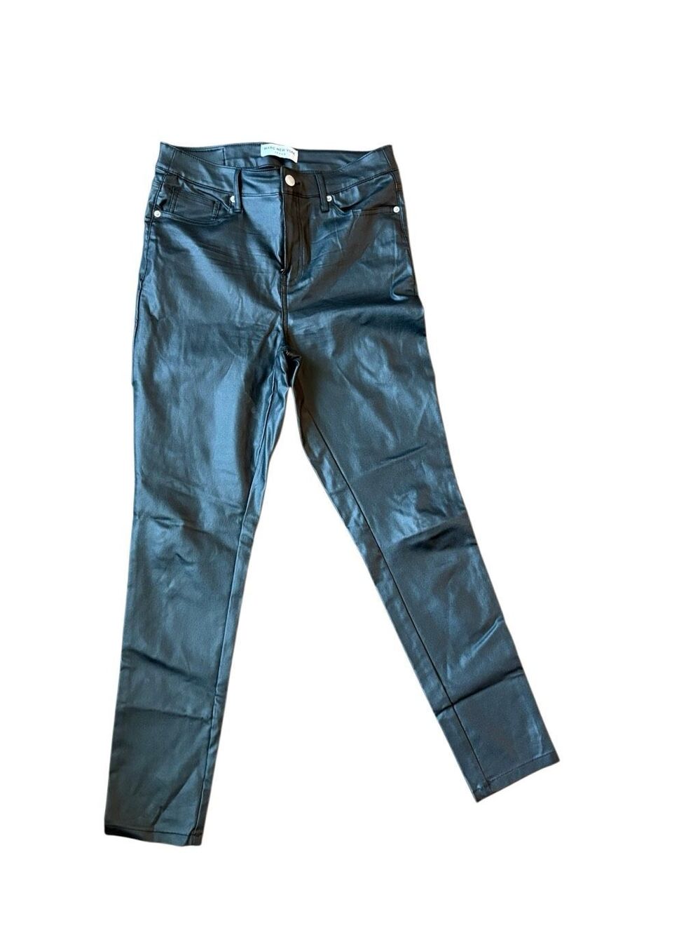 Marc New York faux leather skinny jeans size 8